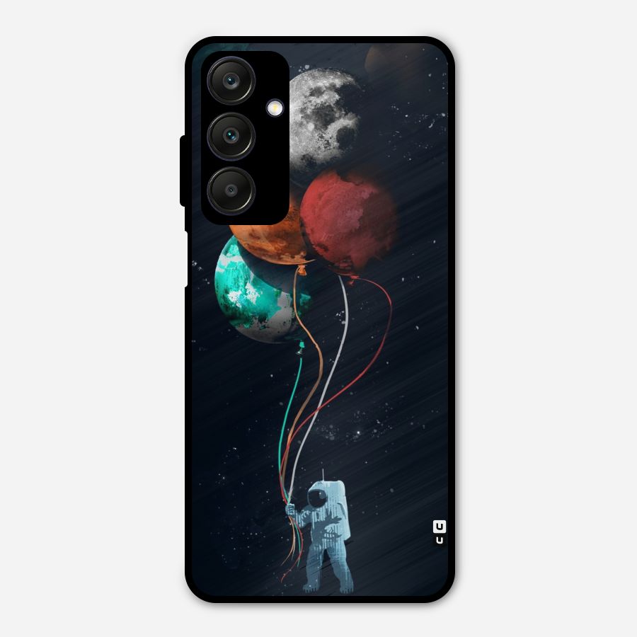 Space Balloons Metal Back Case for Galaxy A25 5G