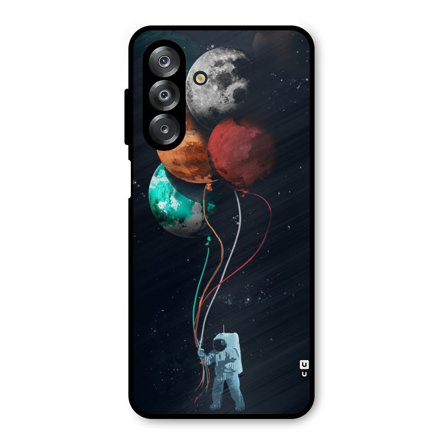 Space Balloons Metal Back Case for Galaxy A26