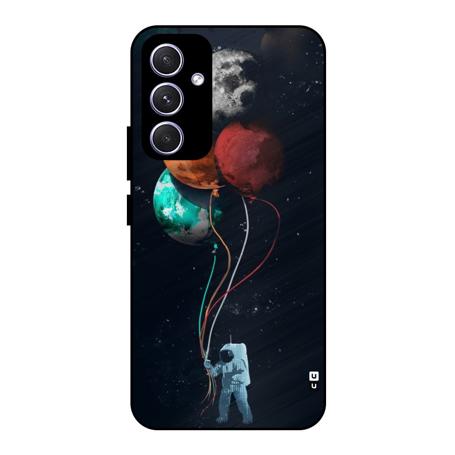 Space Balloons Metal Back Case for Galaxy A54