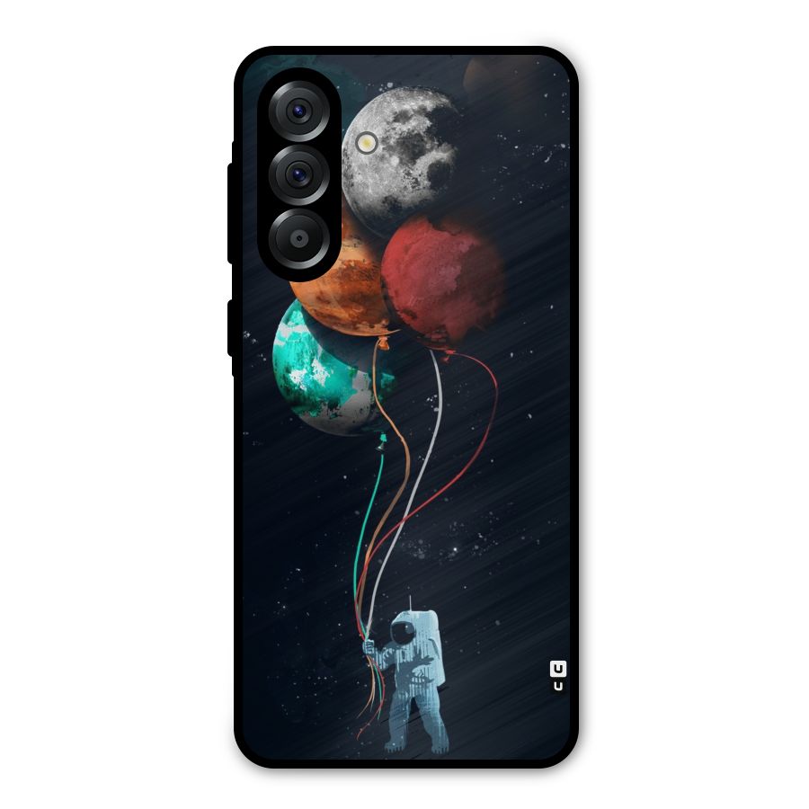Space Balloons Metal Back Case for Galaxy A56