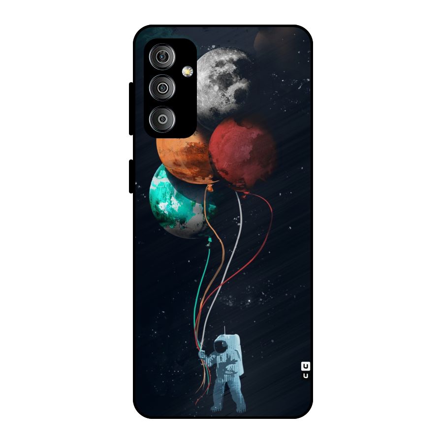 Space Balloons Metal Back Case for Galaxy F23