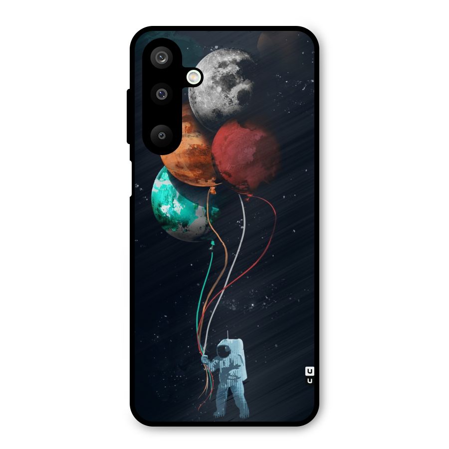 Space Balloons Metal Back Case for Galaxy M16