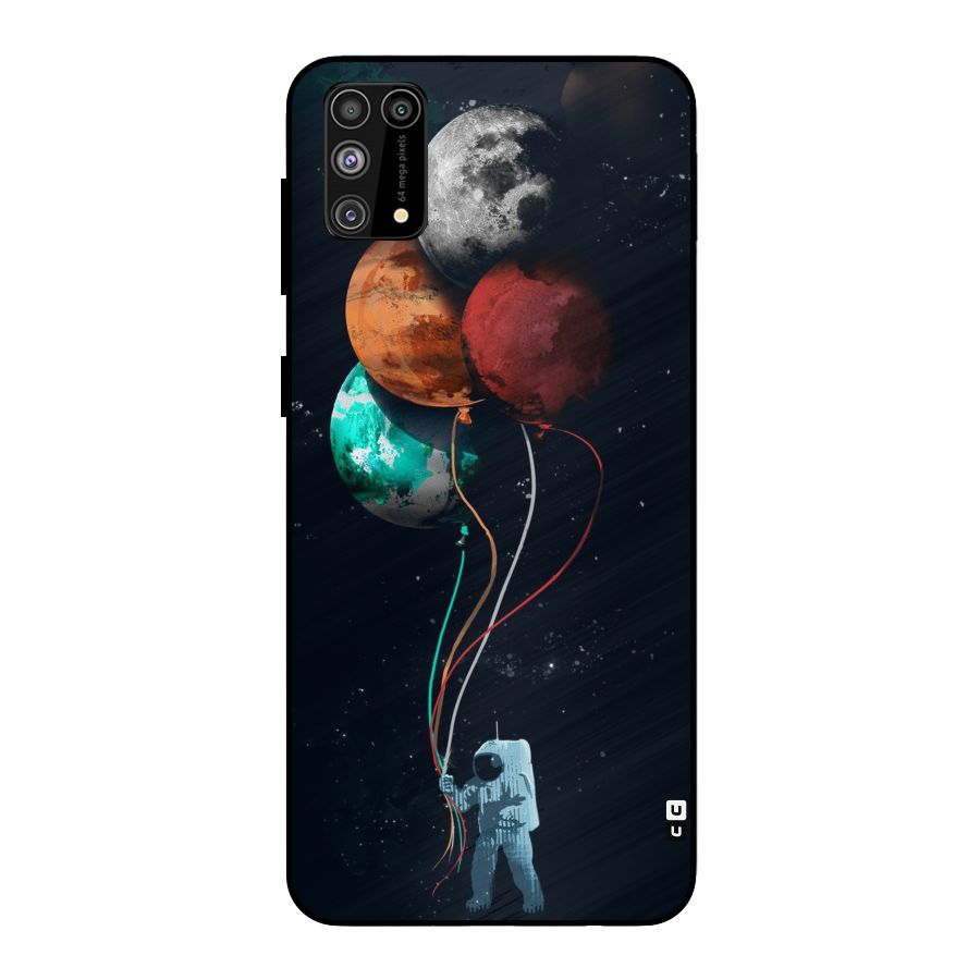 Space Balloons Metal Back Case for Galaxy M31
