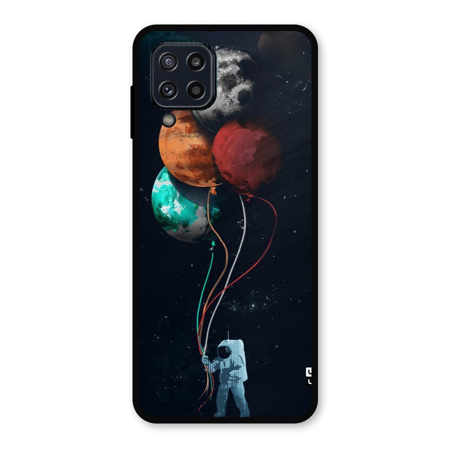 Space Balloons Metal Back Case for Galaxy M32