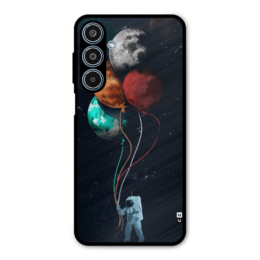 Space Balloons Metal Back Case for Galaxy M35