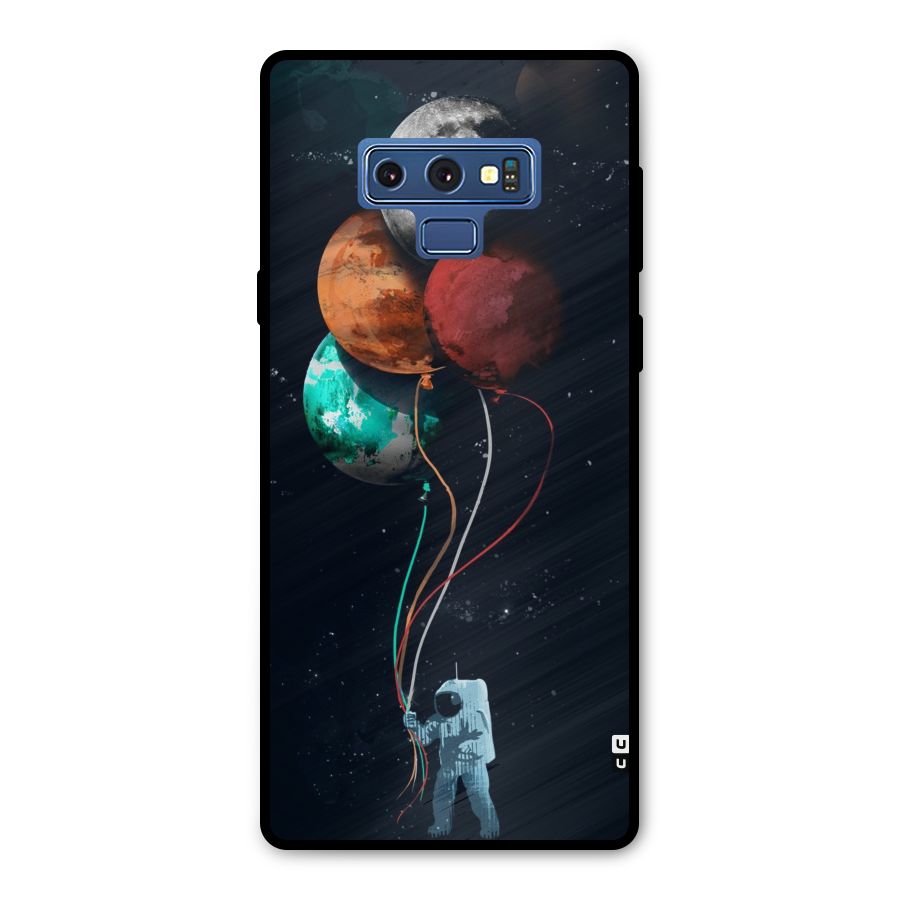 Space Balloons Metal Back Case for Galaxy Note 9