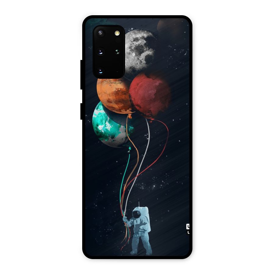 Space Balloons Metal Back Case for Galaxy S20 Plus