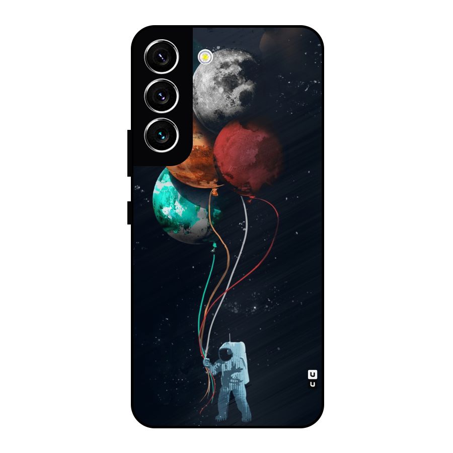 Space Balloons Metal Back Case for Galaxy S22 5G