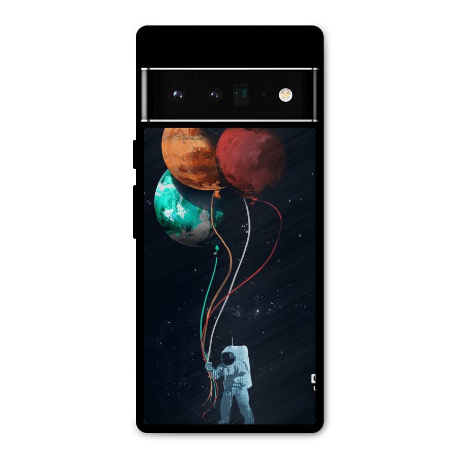 Space Balloons Metal Back Case for Google Pixel 6 Pro