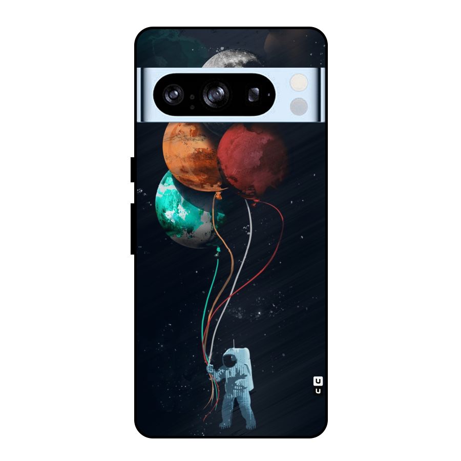 Space Balloons Metal Back Case for Google Pixel 8 Pro
