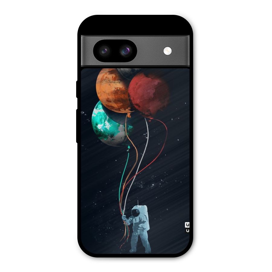 Space Balloons Metal Back Case for Google Pixel 8a