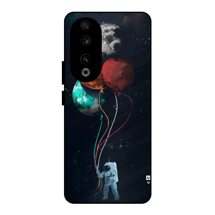 Space Balloons Metal Back Case for Honor 90