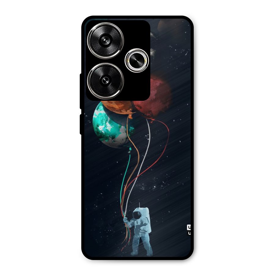 Space Balloons Metal Back Case for Poco F6