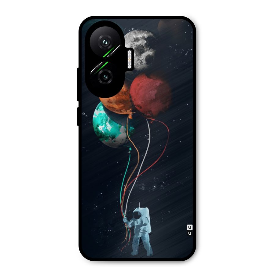 Space Balloons Metal Back Case for Poco F7