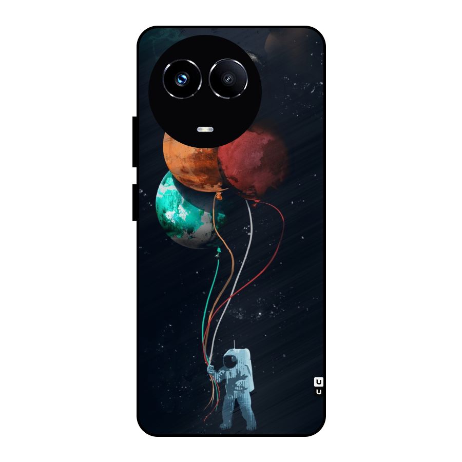 Space Balloons Metal Back Case for Realme 11 5G