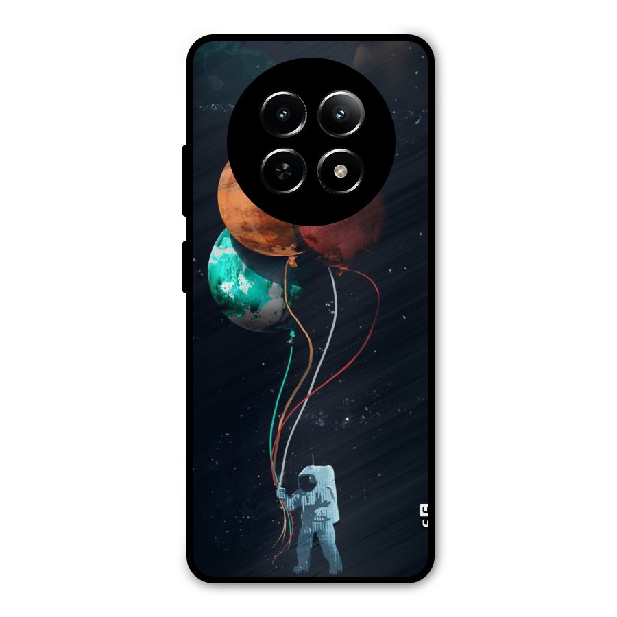 Space Balloons Metal Back Case for Realme 12x 5G