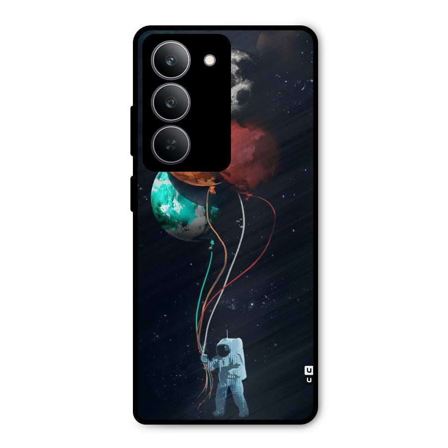 Space Balloons Metal Back Case for Realme 14x