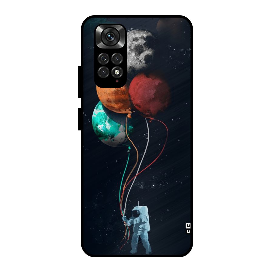 Space Balloons Metal Back Case for Redmi Note 11 Pro