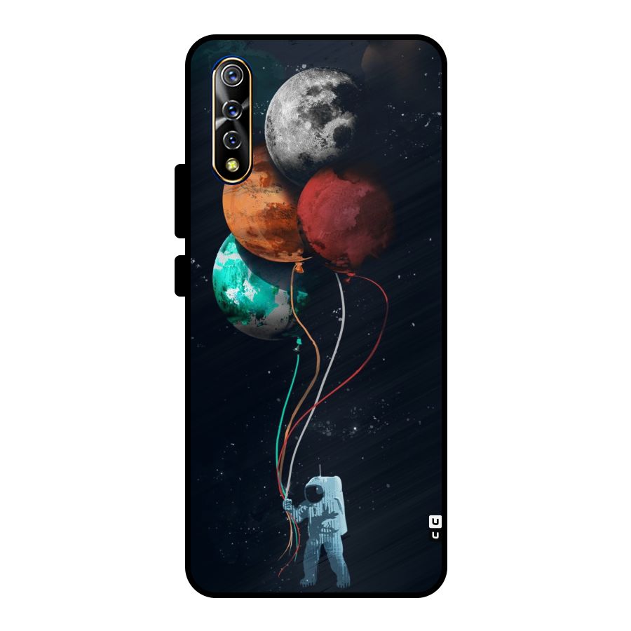 Space Balloons Metal Back Case for Vivo S1