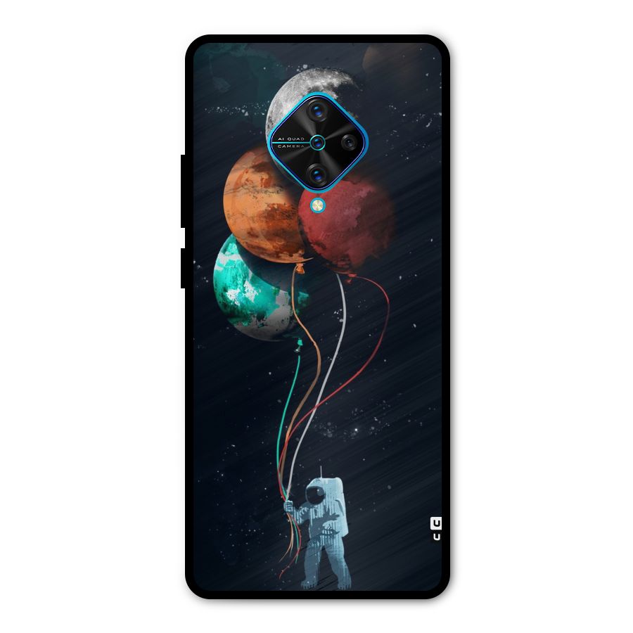 Space Balloons Metal Back Case for Vivo S1 Pro