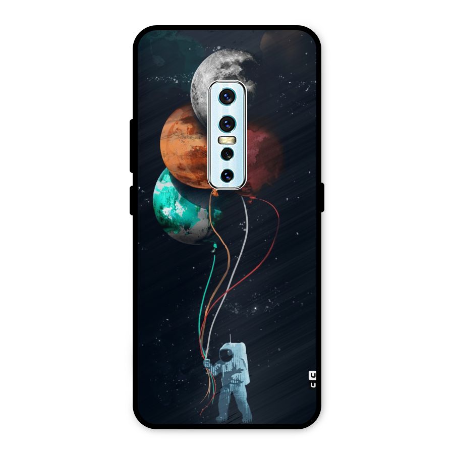 Space Balloons Metal Back Case for Vivo V17 Pro