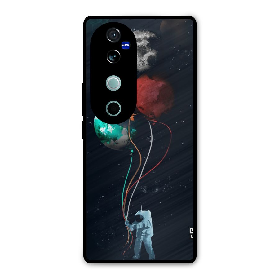 Space Balloons Metal Back Case for Vivo V40