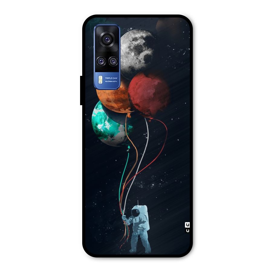Space Balloons Metal Back Case for Vivo Y51A