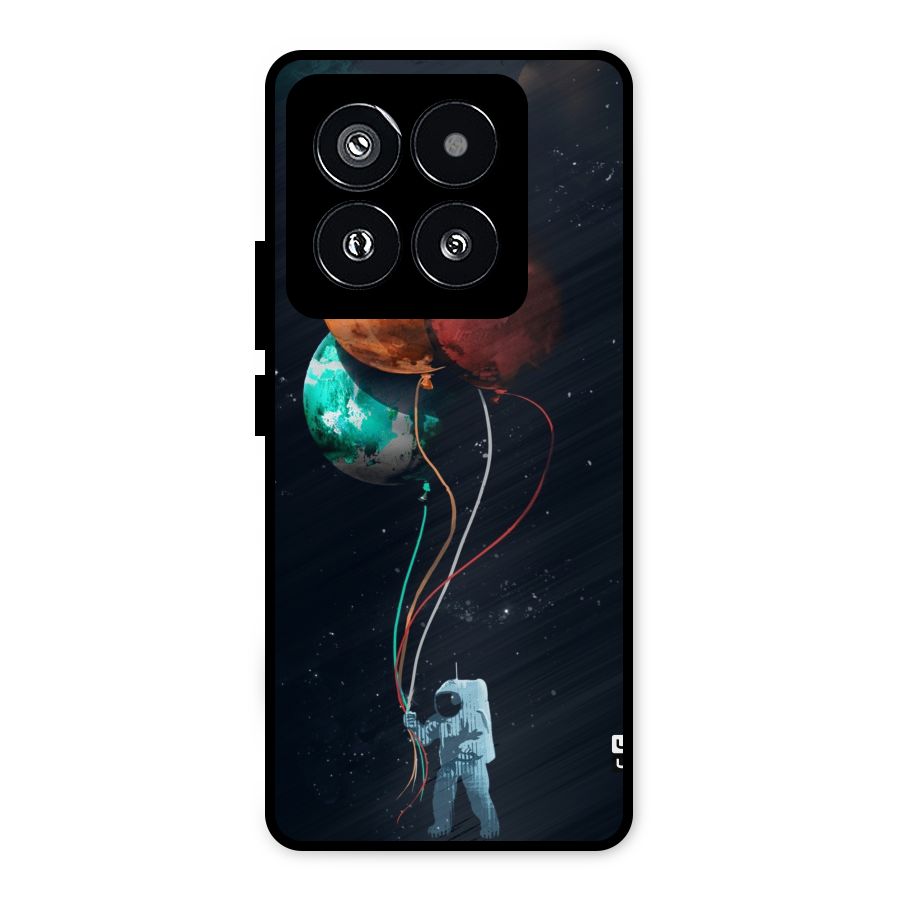 Space Balloons Metal Back Case for Xiaomi 14 Pro