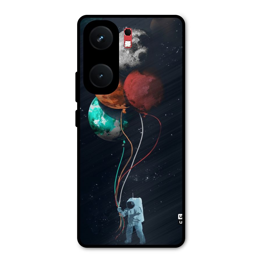 Space Balloons Metal Back Case for iQOO Neo 9 Pro