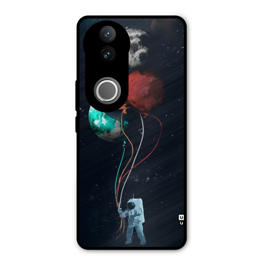 Space Balloons Metal Back Case for iQOO Z10R