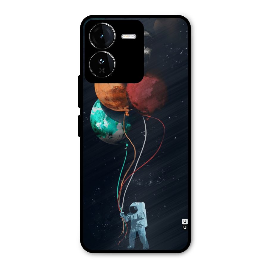 Space Balloons Metal Back Case for iQOO Z9