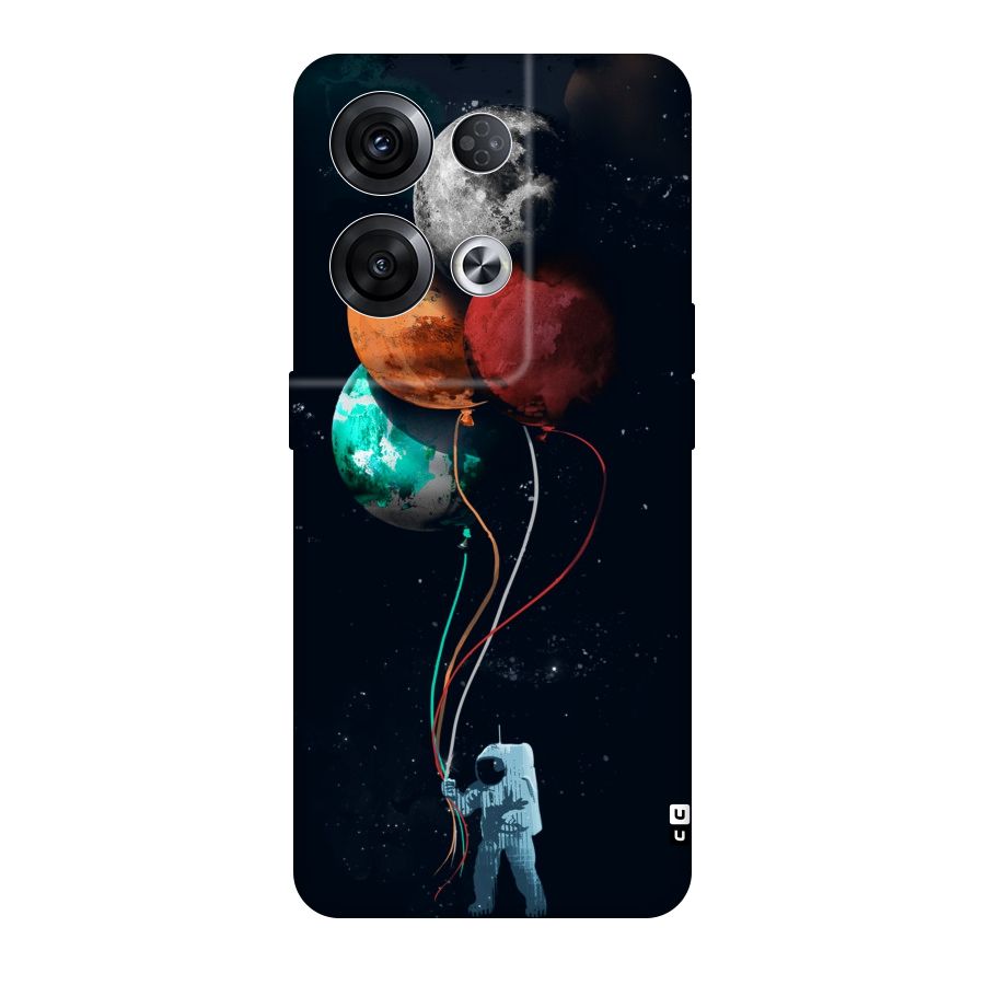 Space Balloons Original Polycarbonate Back Case for Oppo Reno8 Pro 5G