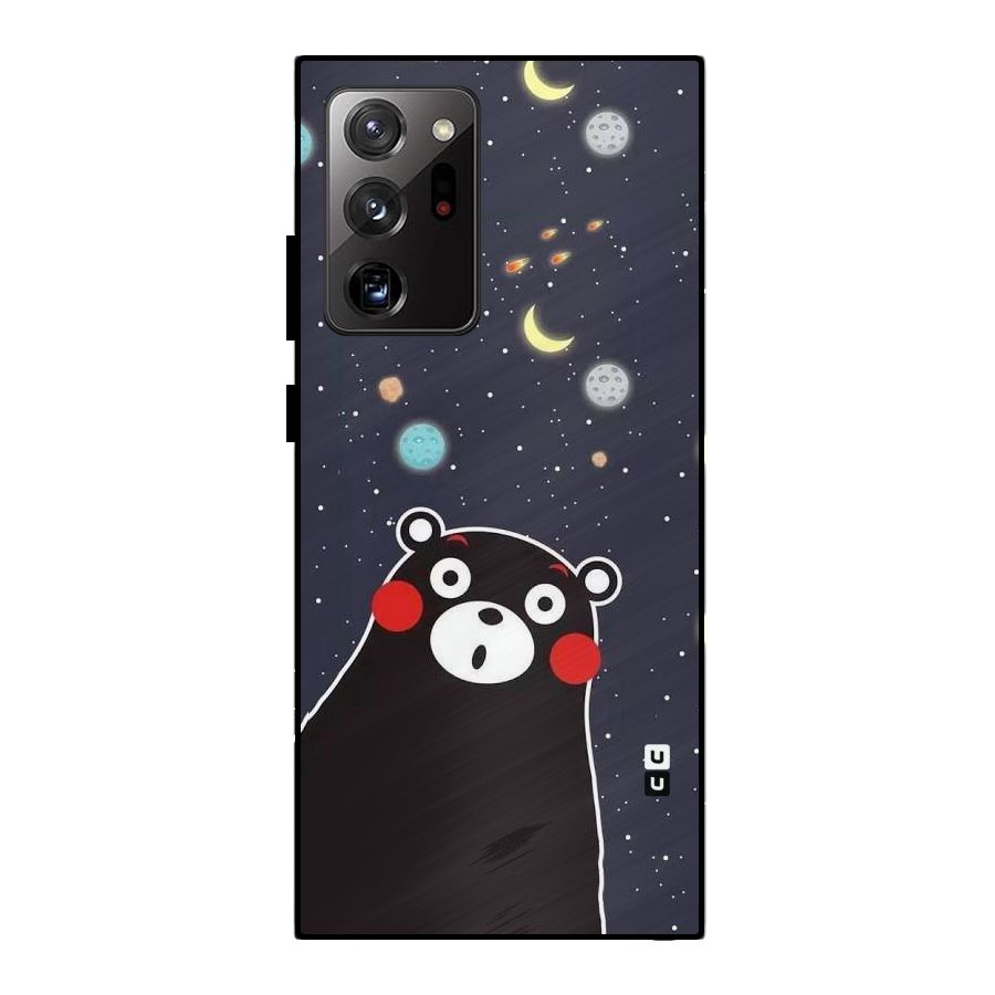 Space Bear Metal Back Case for Galaxy Note 20 Ultra