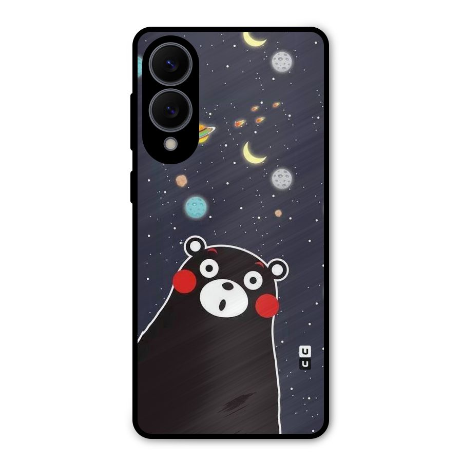 Space Bear Metal Back Case for Galaxy S25 Edge
