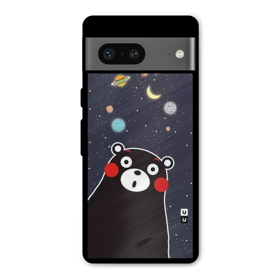 Space Bear Metal Back Case for Google Pixel 7