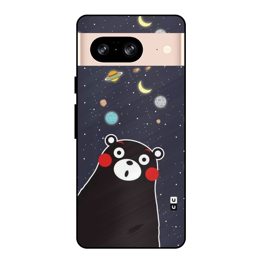 Space Bear Metal Back Case for Google Pixel 8