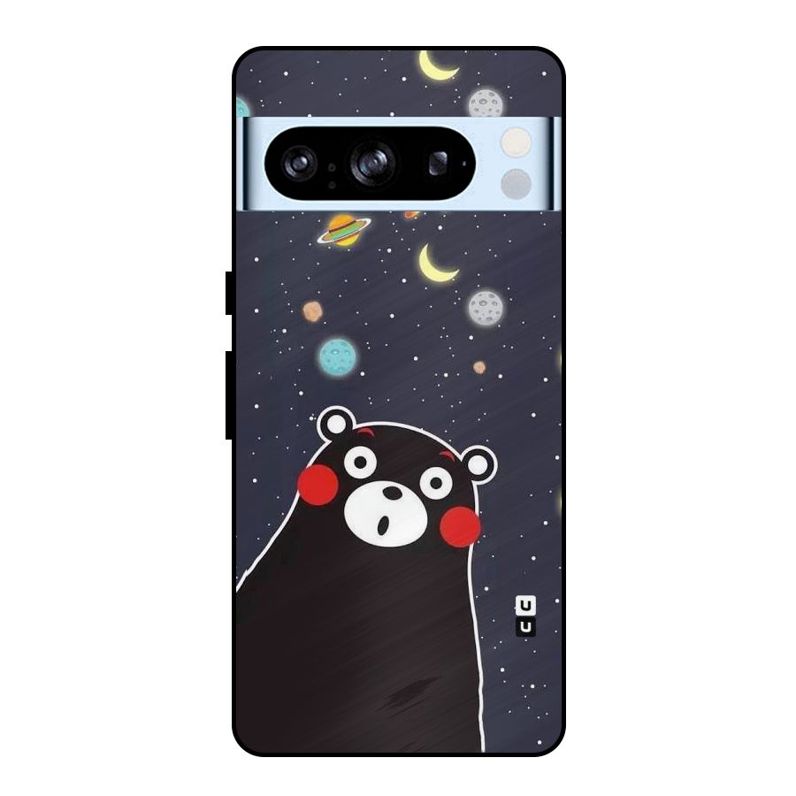 Space Bear Metal Back Case for Google Pixel 8 Pro