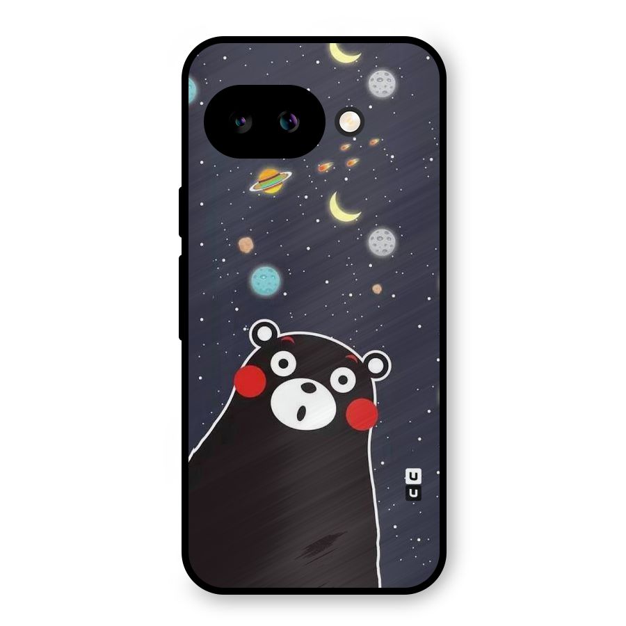 Space Bear Metal Back Case for Google Pixel 9a
