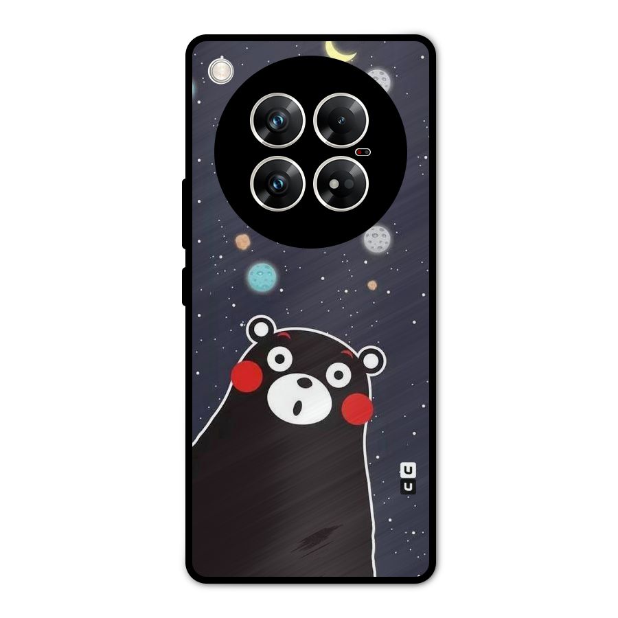 Space Bear Metal Back Case for Infinix Zero 40 5G