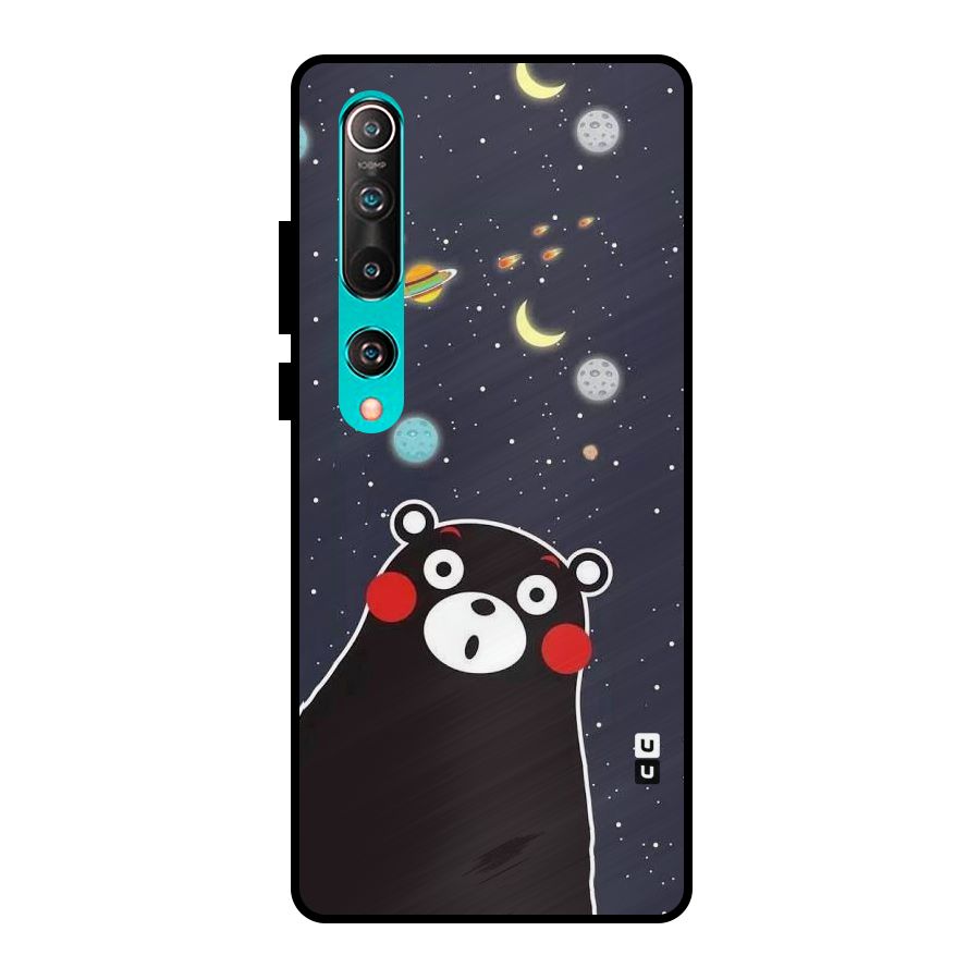 Space Bear Metal Back Case for Mi 10
