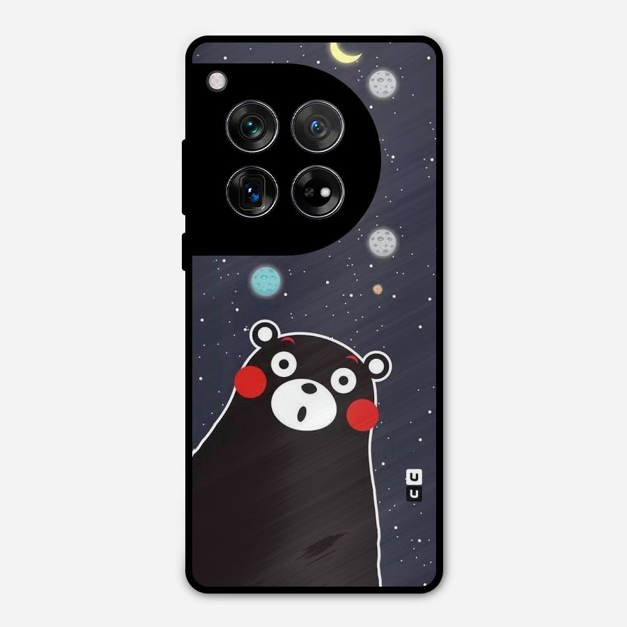 Space Bear Metal Back Case for OnePlus 12