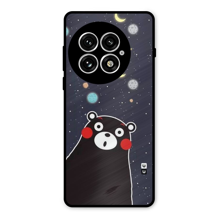 Space Bear Metal Back Case for OnePlus 13