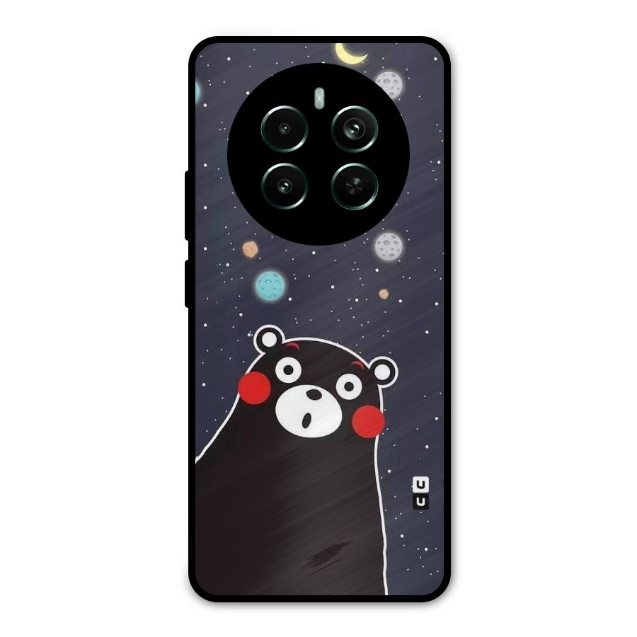 Space Bear Metal Back Case for Realme 12 Pro Plus