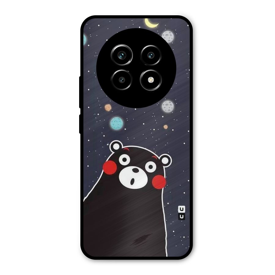 Space Bear Metal Back Case for Realme 14 Pro Lite