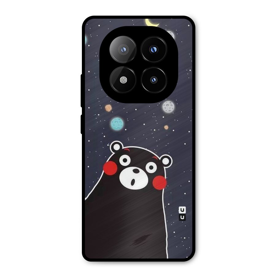 Space Bear Metal Back Case for Redmi Note 14 Pro Plus 5G