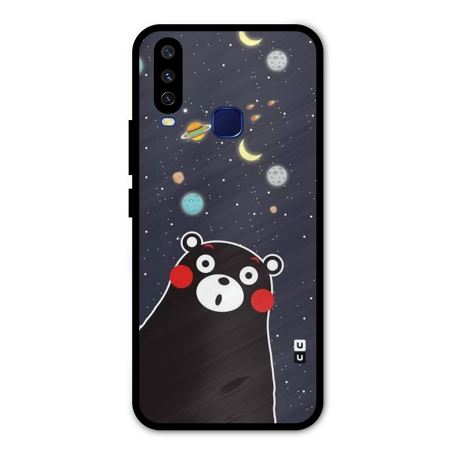 Space Bear Metal Back Case for Vivo V17