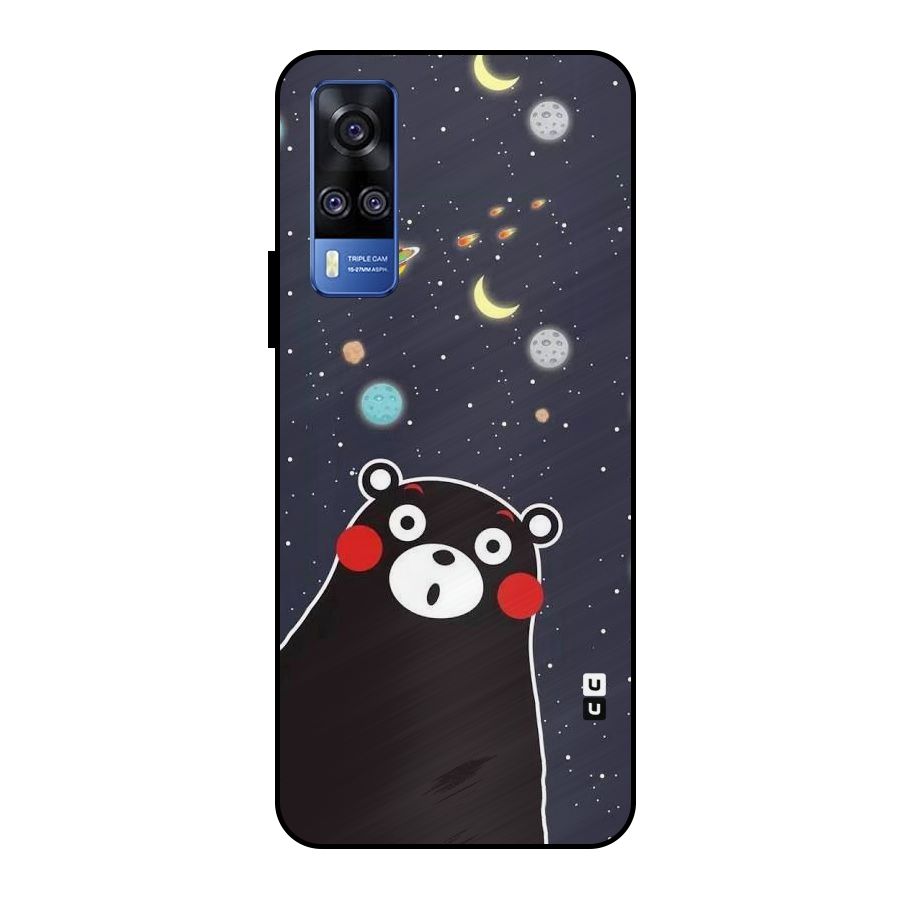 Space Bear Metal Back Case for Vivo Y51