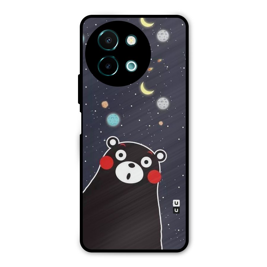 Space Bear Metal Back Case for Vivo Y58