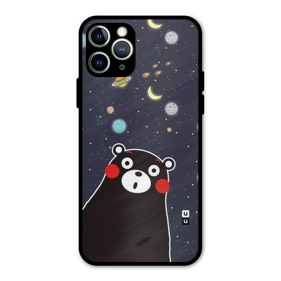Space Bear Metal Back Case for iPhone 11 Pro Max