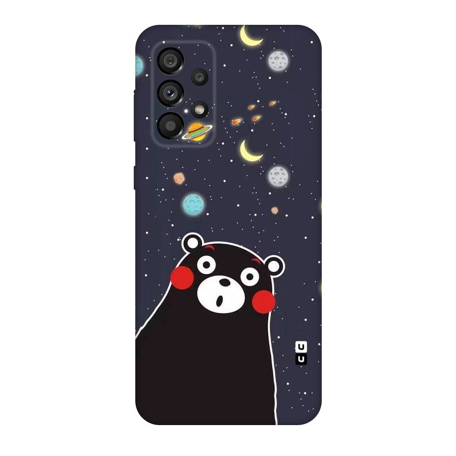 Space Bear Original Polycarbonate Back Case for Galaxy A73 5G